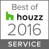 Awarded Best of Houzz 2016 Client Satisfaction